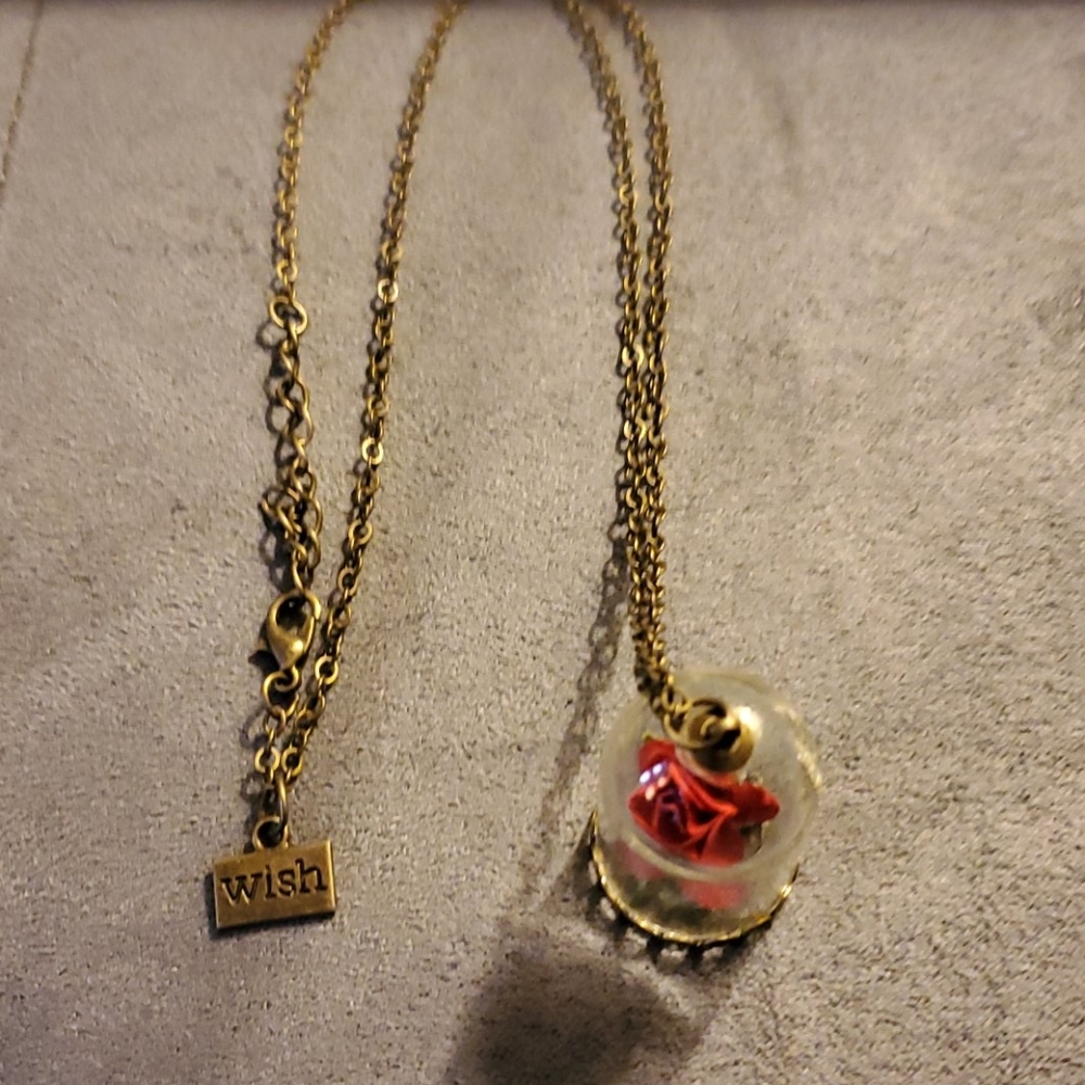 Enchated Rose necklace